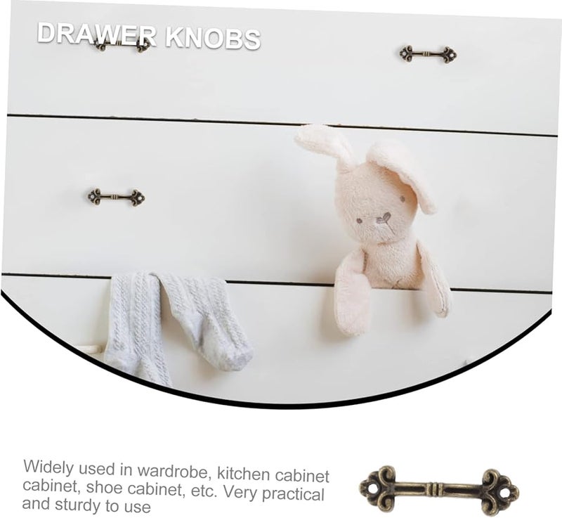 Vintage Style Mini Pulling Handles For Jewelry Box Cabinet Drawer Knobs Set Of 1 - Image 4